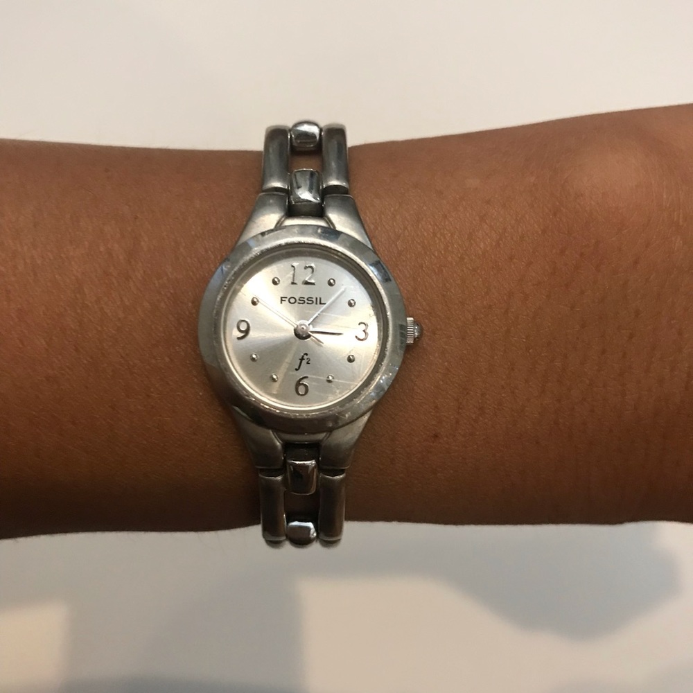 Fossil Watch Silver Small Face